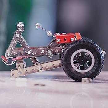Erector Set Car Building Sets: Vehicle Construction Kits for Young Engineers