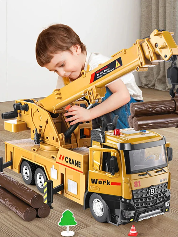 Construction Vehicle Crane Building Set - Ultimate Engineering Challenge