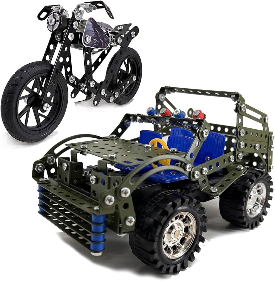 Erector Motorized Vehicles Set