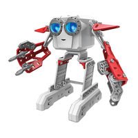 Erector Set Micronoid Red Socket Robot