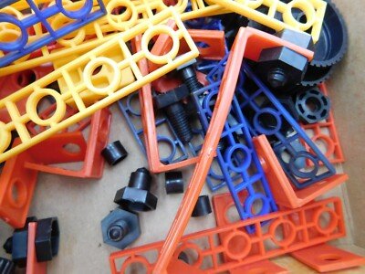 Plastic Erector Sets - Modern Building Toys for Creative Construction