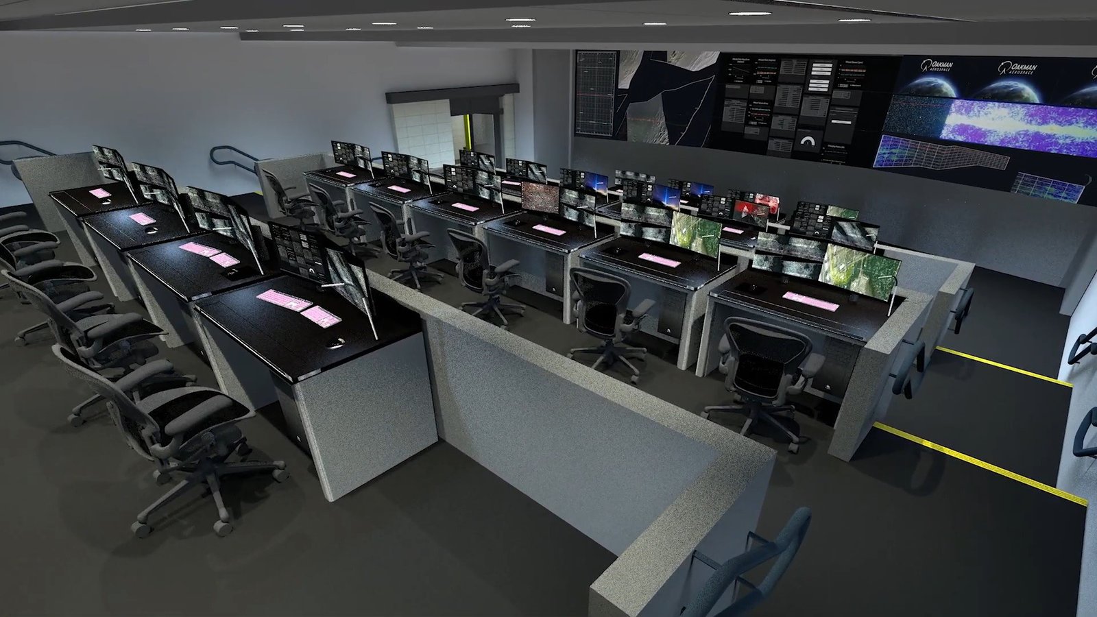 Rocket Launch Command Center