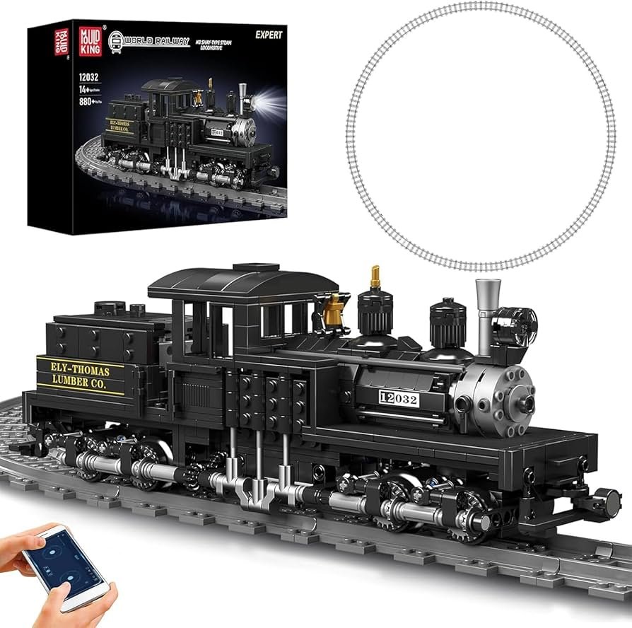 Steam Locomotive Builder Set