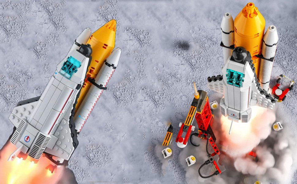 Space & Rocket Building Sets: Ultimate Construction Adventures ...